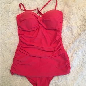 Shore shapes swim dress